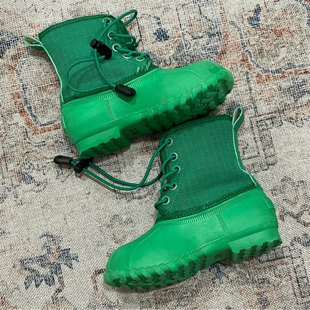 Native Shoes Toddler  Apple Green Rain Boots Size C7